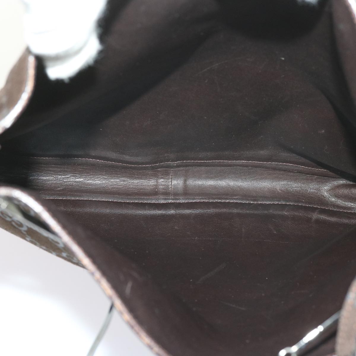 GUCCI GG Canvas Shoulder Bag Brown 001 3181 002046 ac2331