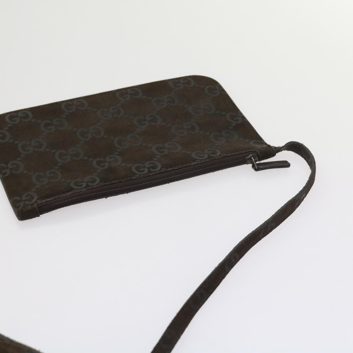 GUCCI GG Canvas Shoulder Bag Brown 001 3181 002046 ac2331