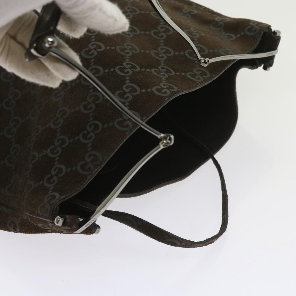 GUCCI GG Canvas Shoulder Bag Brown 001 3181 002046 ac2331