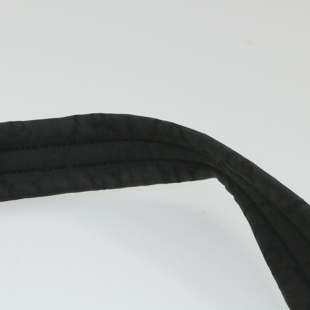 GUCCI GG Canvas Shoulder Bag Nylon Black ac2333