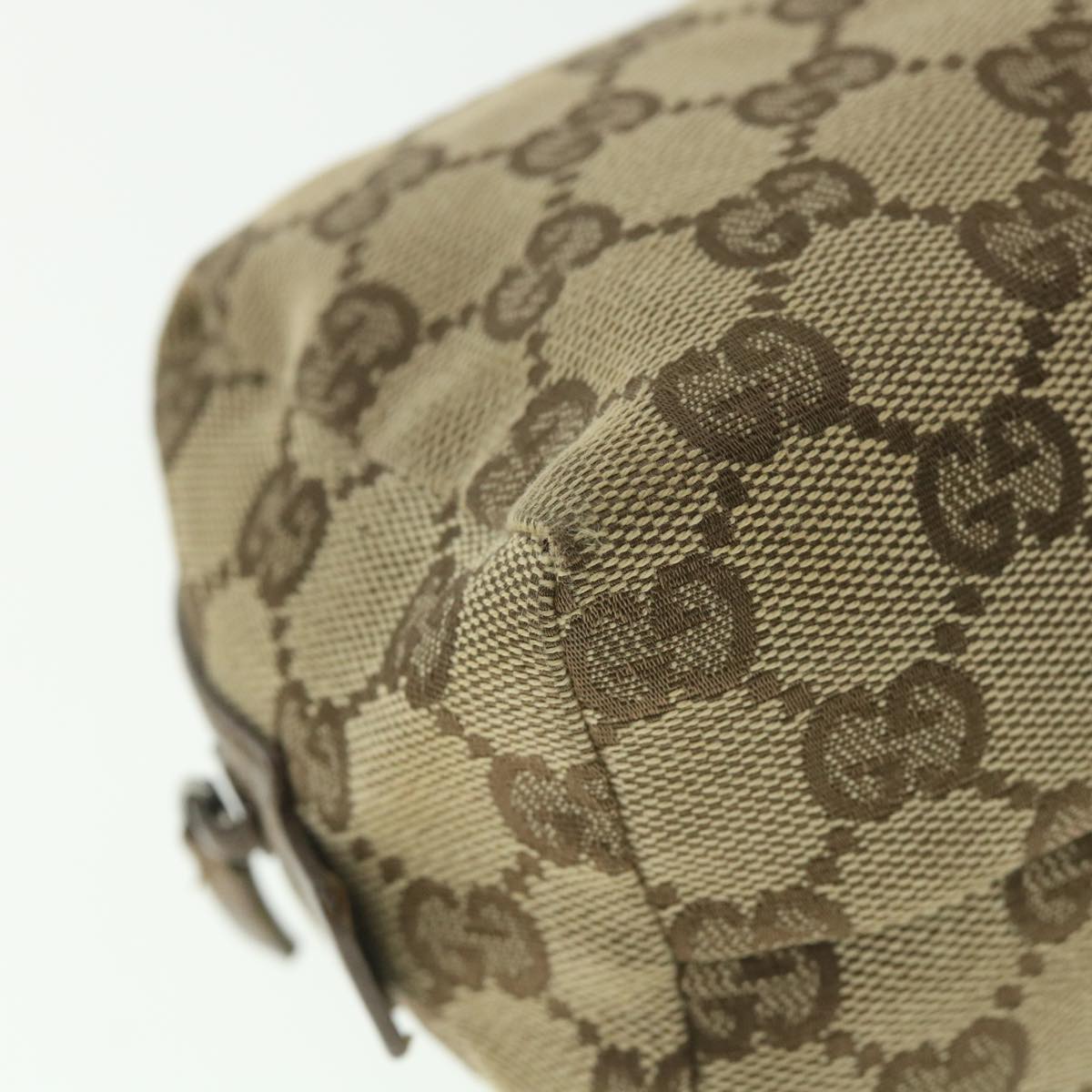 GUCCI GG Canvas Pouch Beige 29595 ac2338