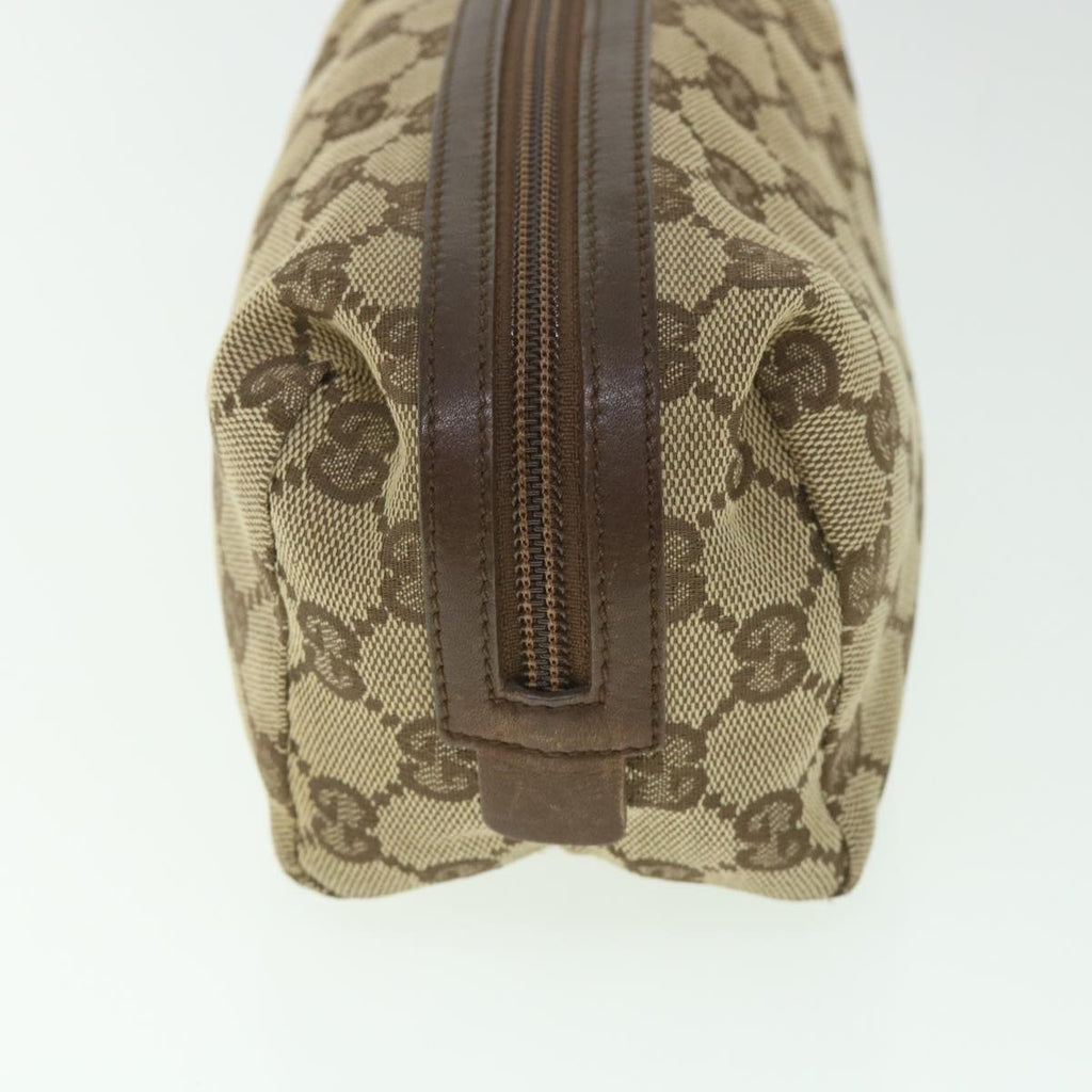 GUCCI GG Canvas Pouch Beige 29595 ac2338