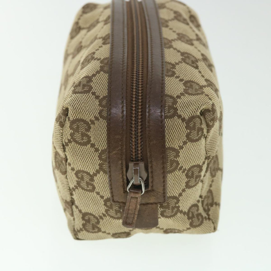 GUCCI GG Canvas Pouch Beige 29595 ac2338