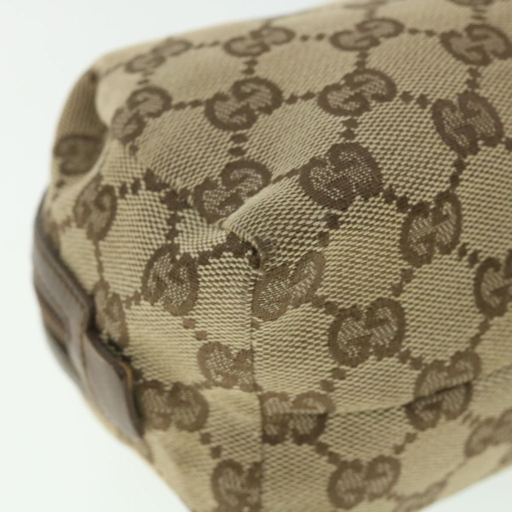 GUCCI GG Canvas Pouch Beige 29595 ac2338