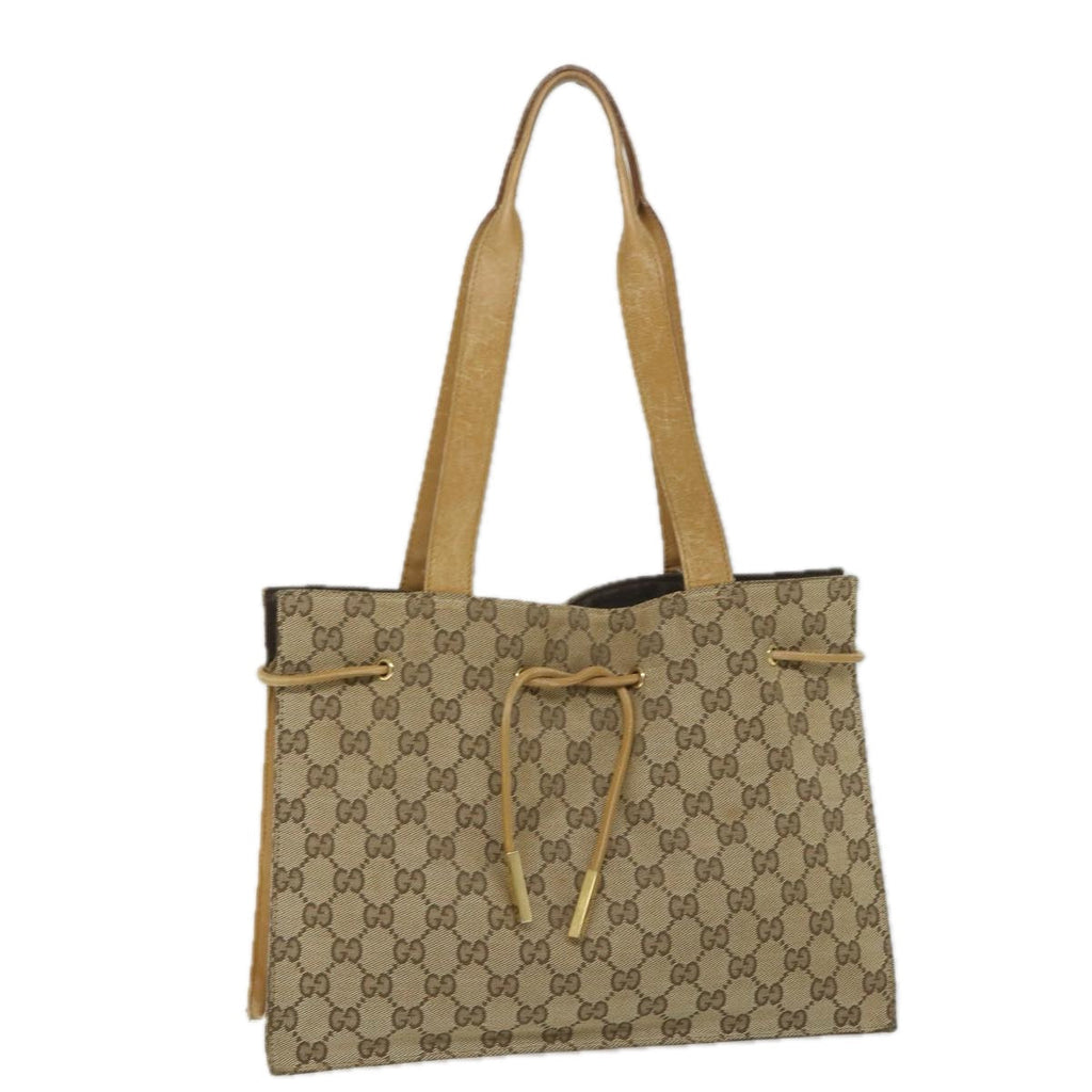 GUCCI GG Canvas Tote Bag Beige 002 1053 3754 ac2355