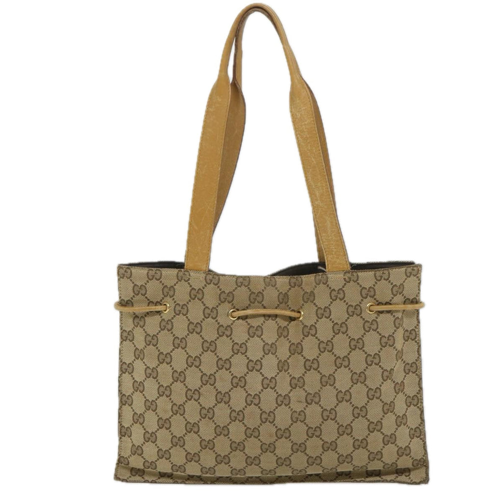 GUCCI GG Canvas Tote Bag Beige 002 1053 3754 ac2355
