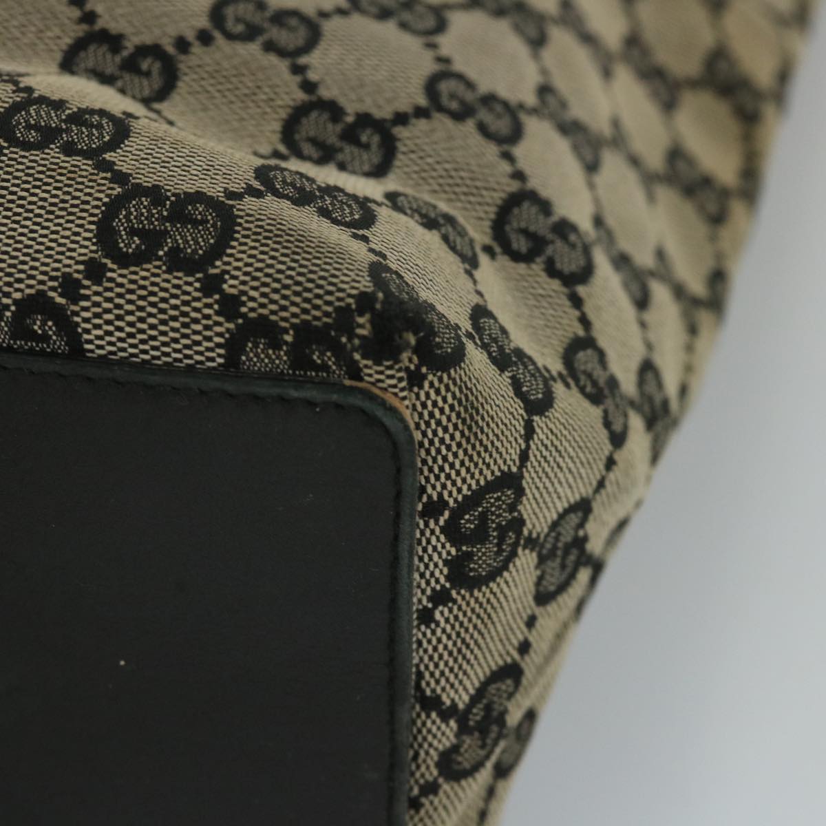GUCCI GG Canvas Tote Bag Beige 001 1098 1705 ac2369