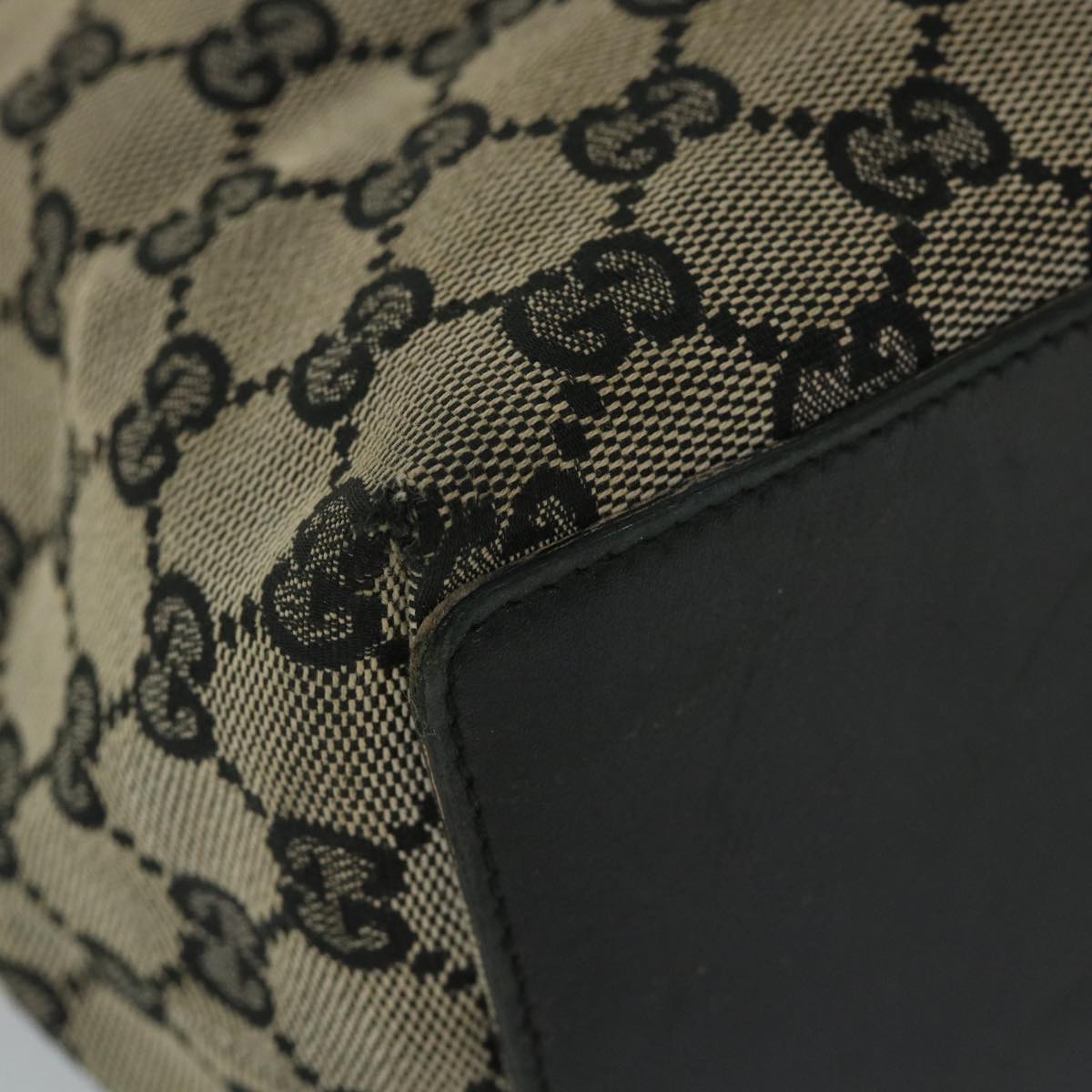 GUCCI GG Canvas Tote Bag Beige 001 1098 1705 ac2369