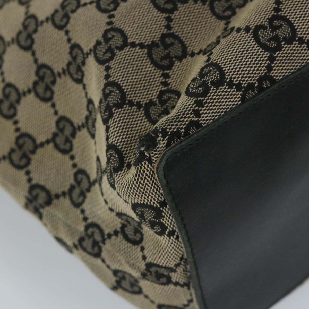 GUCCI GG Canvas Tote Bag Beige 001 1098 1705 ac2369