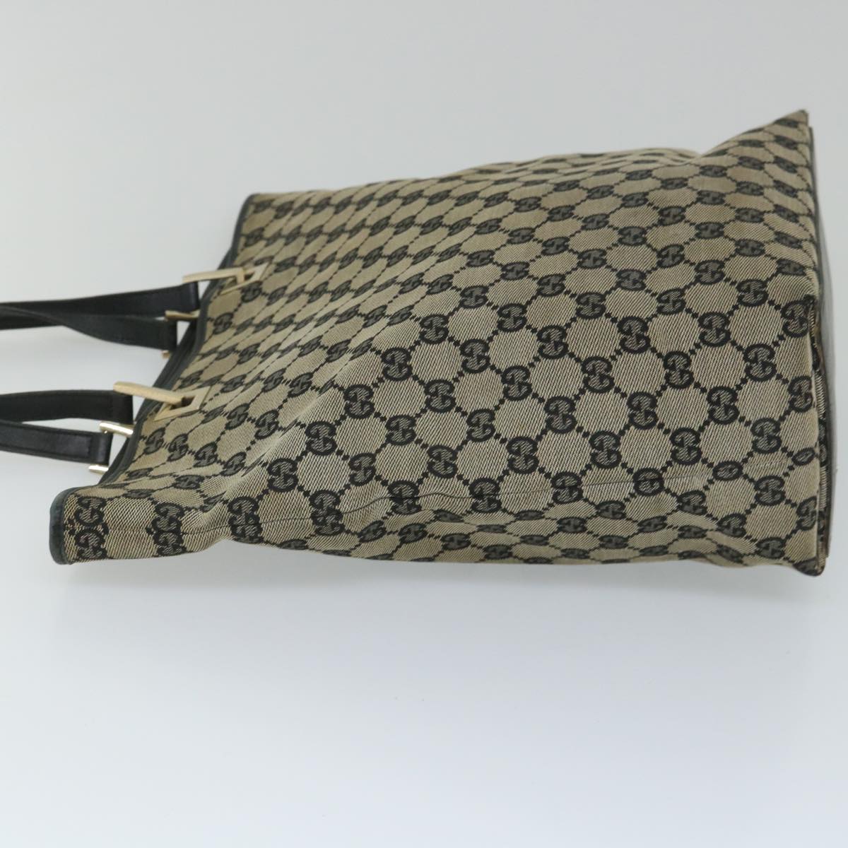 GUCCI GG Canvas Tote Bag Beige 001 1098 1705 ac2369