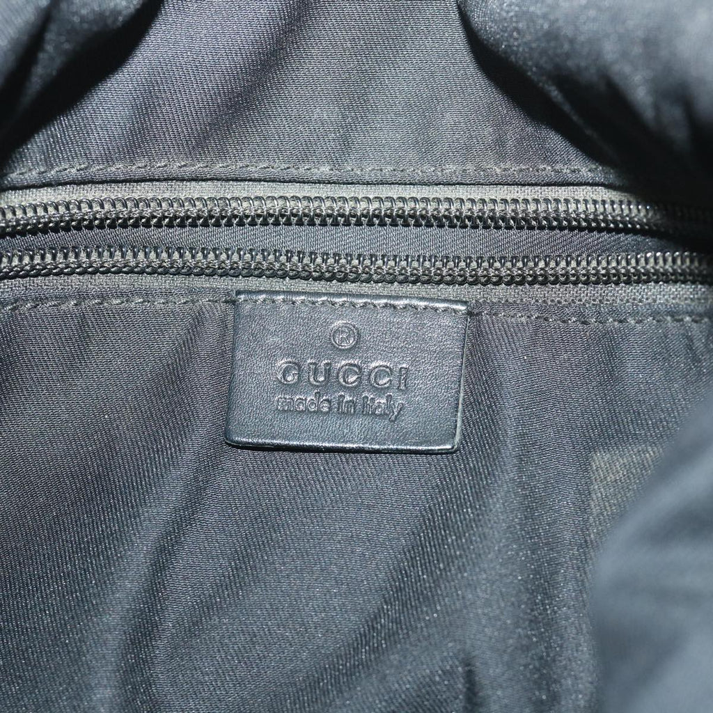 GUCCI Shoulder Bag Canvas Black 148476 ac2379