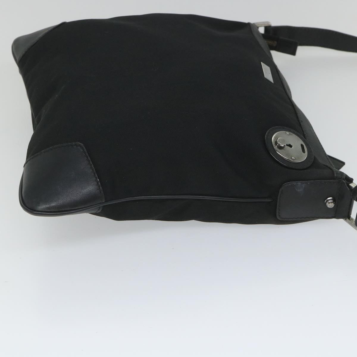 GUCCI Shoulder Bag Canvas Black 148476 ac2379