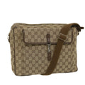 GUCCI GG Canvas Shoulder Bag Beige 90474 213532 ac2380