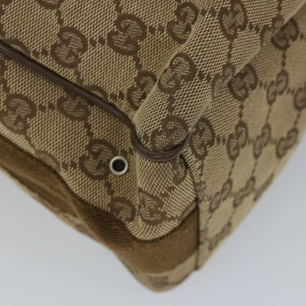 GUCCI GG Canvas Shoulder Bag Beige 90474 213532 ac2380