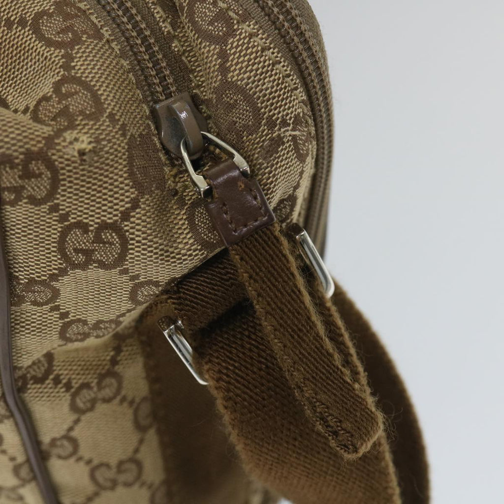 GUCCI GG Canvas Shoulder Bag Beige 90474 213532 ac2380