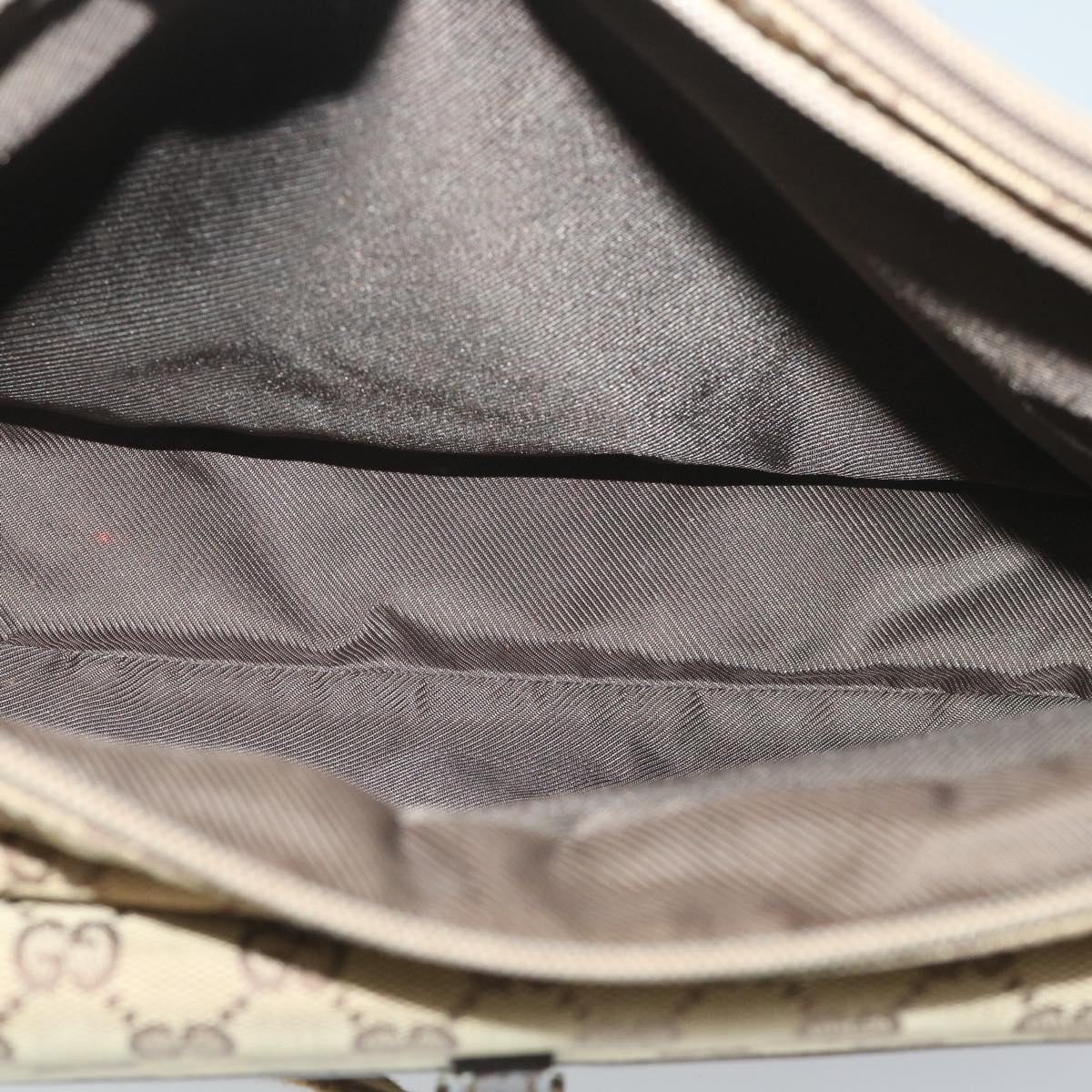 GUCCI GG Canvas Shoulder Bag Beige 90474 213532 ac2380