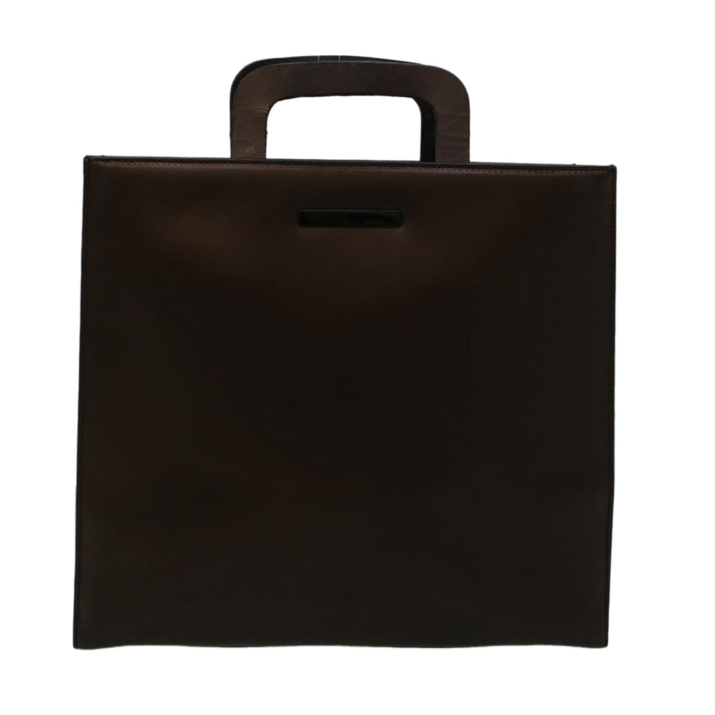 GUCCI Hand Bag Leather 2way Brown 001 2058 1853 6 ac2382