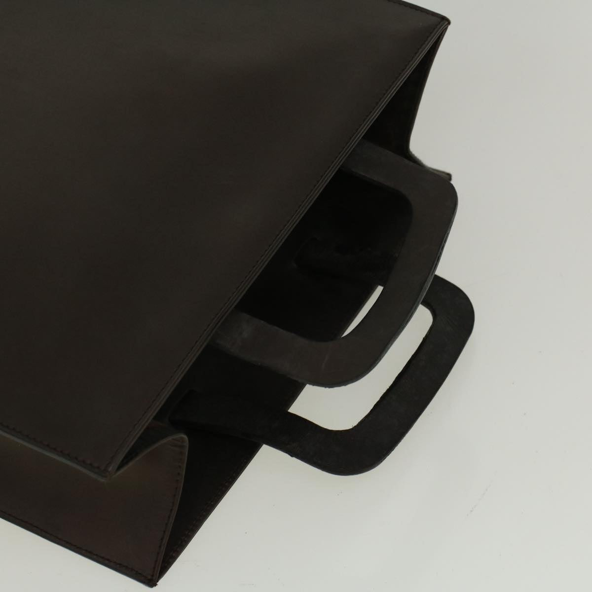 GUCCI Hand Bag Leather 2way Brown 001 2058 1853 6 ac2382