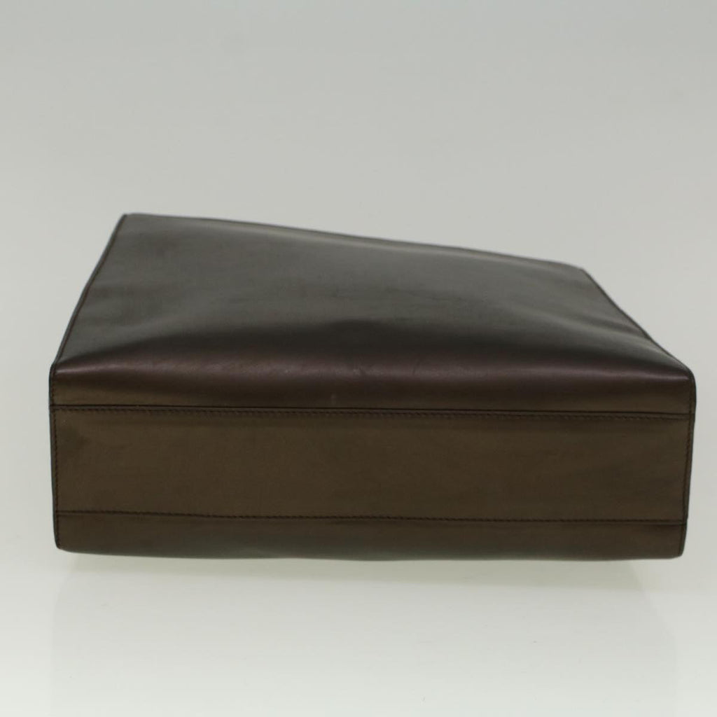 GUCCI Hand Bag Leather 2way Brown 001 2058 1853 6 ac2382