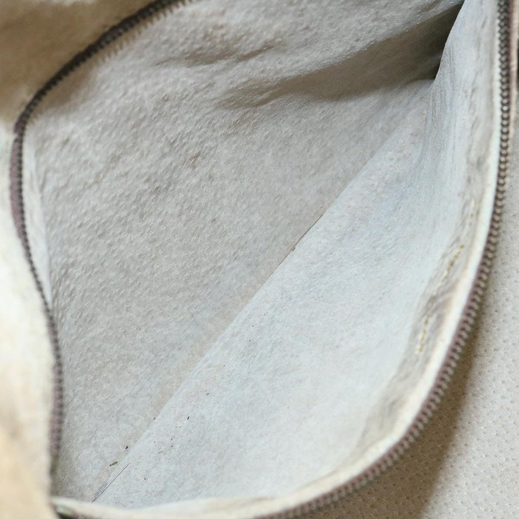 FENDI Zucca Canvas Pouch Pouch Brown Black ac241
