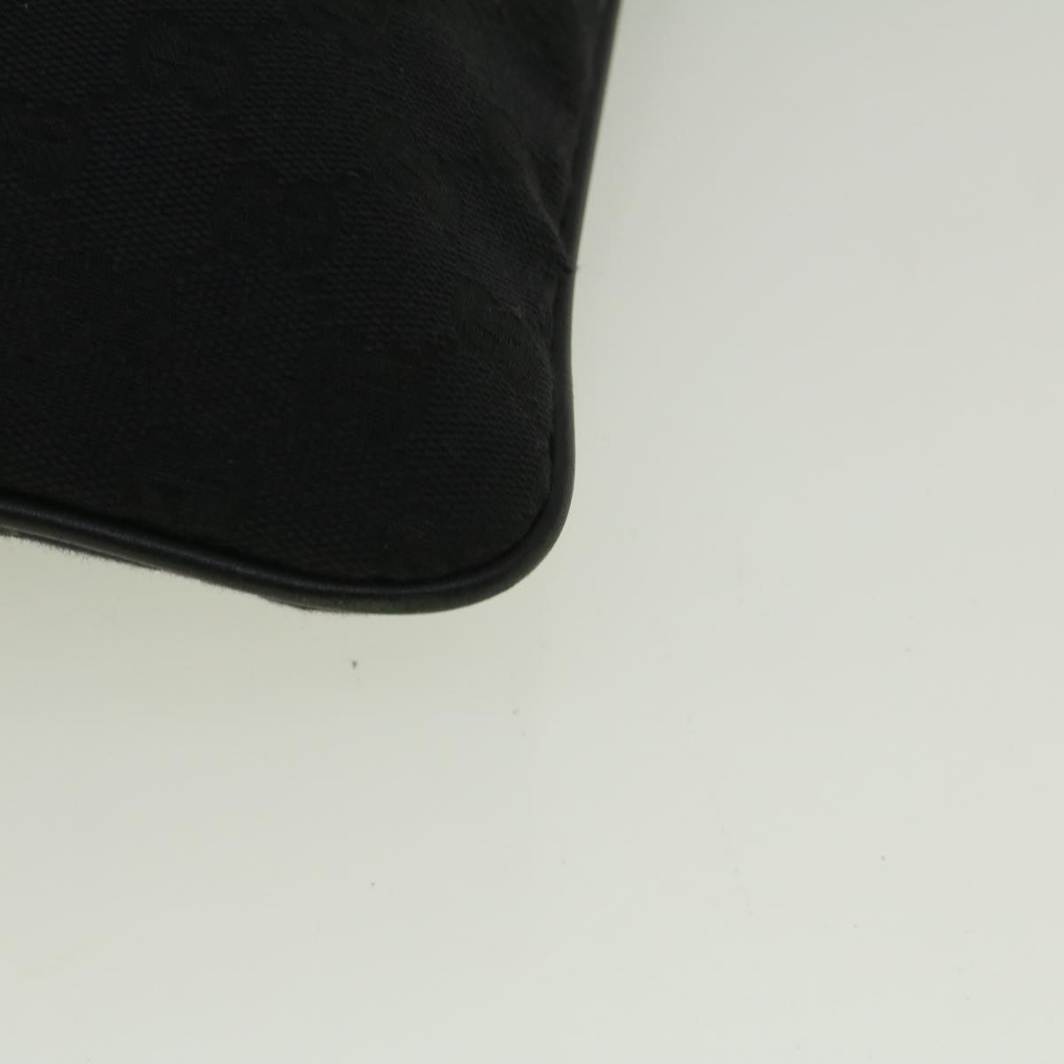 GUCCI GG Canvas Shoulder Bag Black 001 4021 3444 ac2470