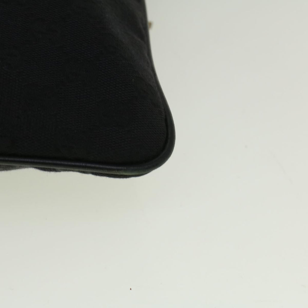 GUCCI GG Canvas Shoulder Bag Black 001 4021 3444 ac2470