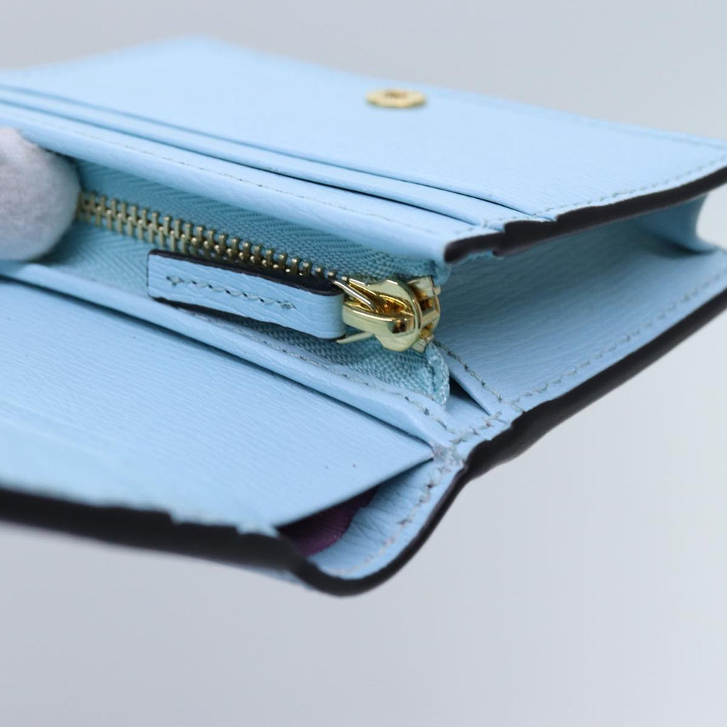 GUCCI Bananya Wallet Leather Blue 701009 ac2961A