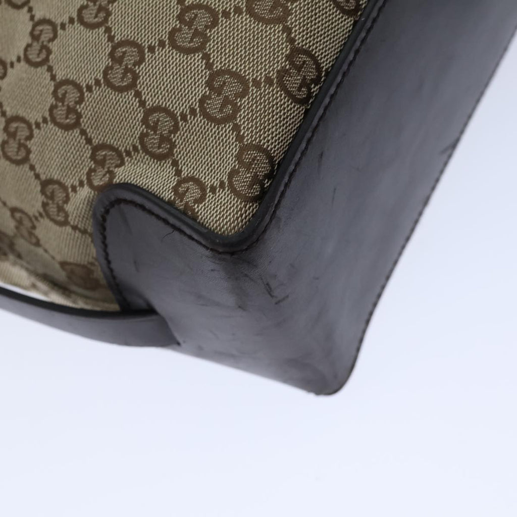 GUCCI GG Canvas Hand Bag Beige 106251 ac2965
