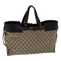 GUCCI GG Canvas Hand Bag Beige 106251 ac2965