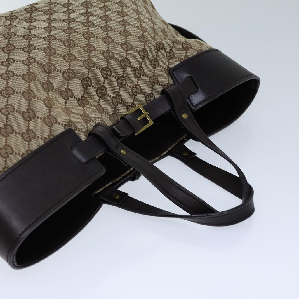 GUCCI GG Canvas Hand Bag Beige 106251 ac2965