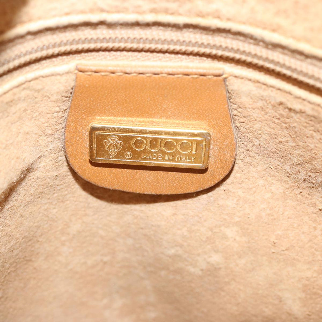 GUCCI Micro GG Supreme Shoulder Bag PVC Beige 007 104 4916 ac2966