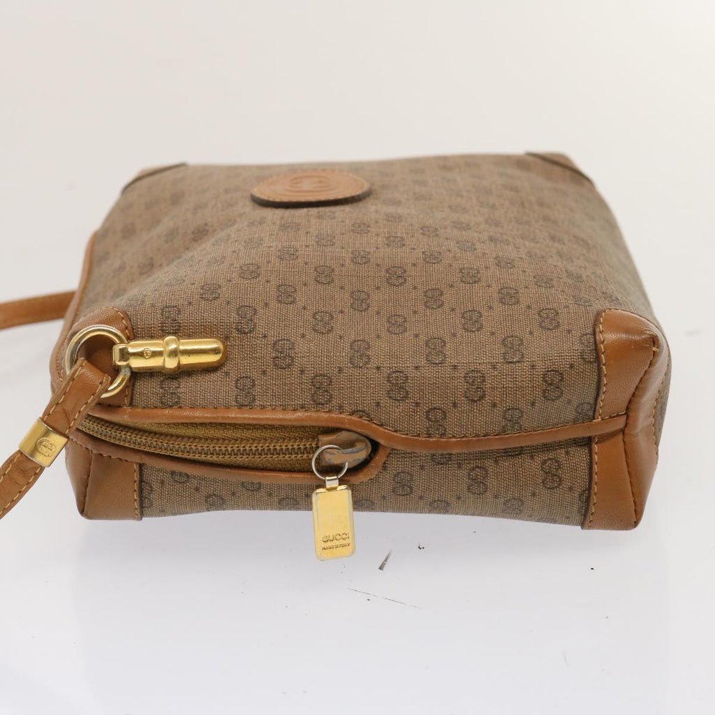 GUCCI Micro GG Supreme Shoulder Bag PVC Beige 007 104 4916 ac2966