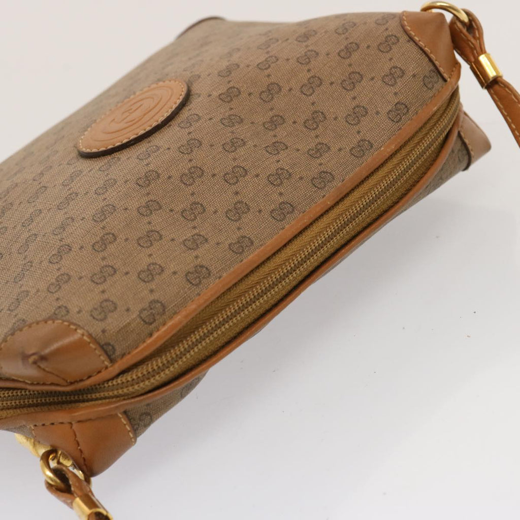 GUCCI Micro GG Supreme Shoulder Bag PVC Beige 007 104 4916 ac2966