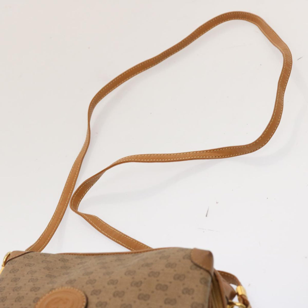 GUCCI Micro GG Supreme Shoulder Bag PVC Beige 007 104 4916 ac2966