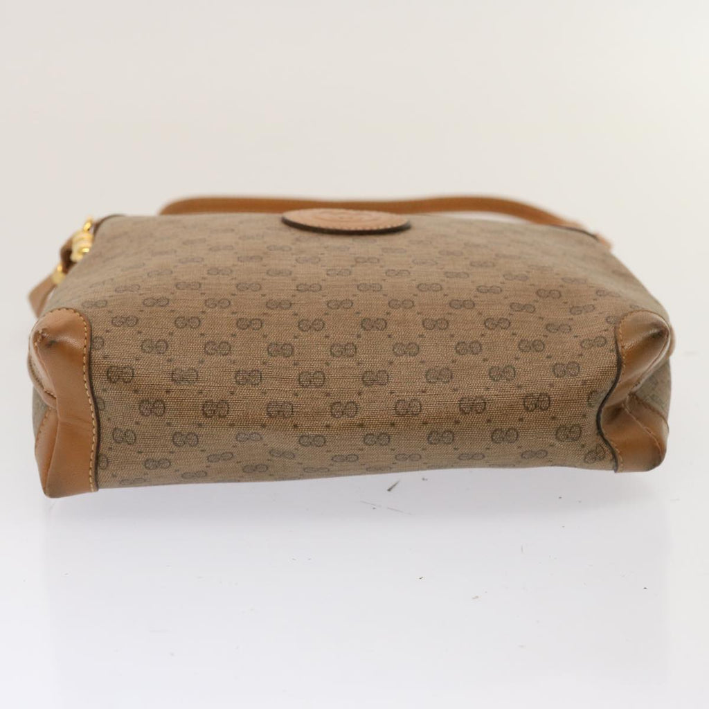 GUCCI Micro GG Supreme Shoulder Bag PVC Beige 007 104 4916 ac2966