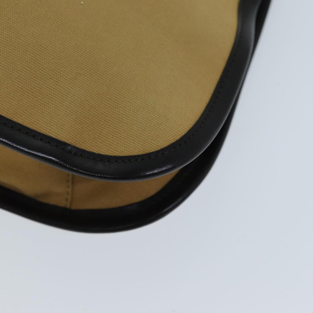 GUCCI Web Sherry Line Shoulder Bag Canvas Beige Green 001 4321 2684 ac2967