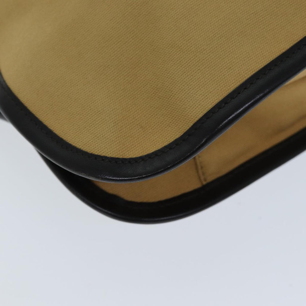 GUCCI Web Sherry Line Shoulder Bag Canvas Beige Green 001 4321 2684 ac2967