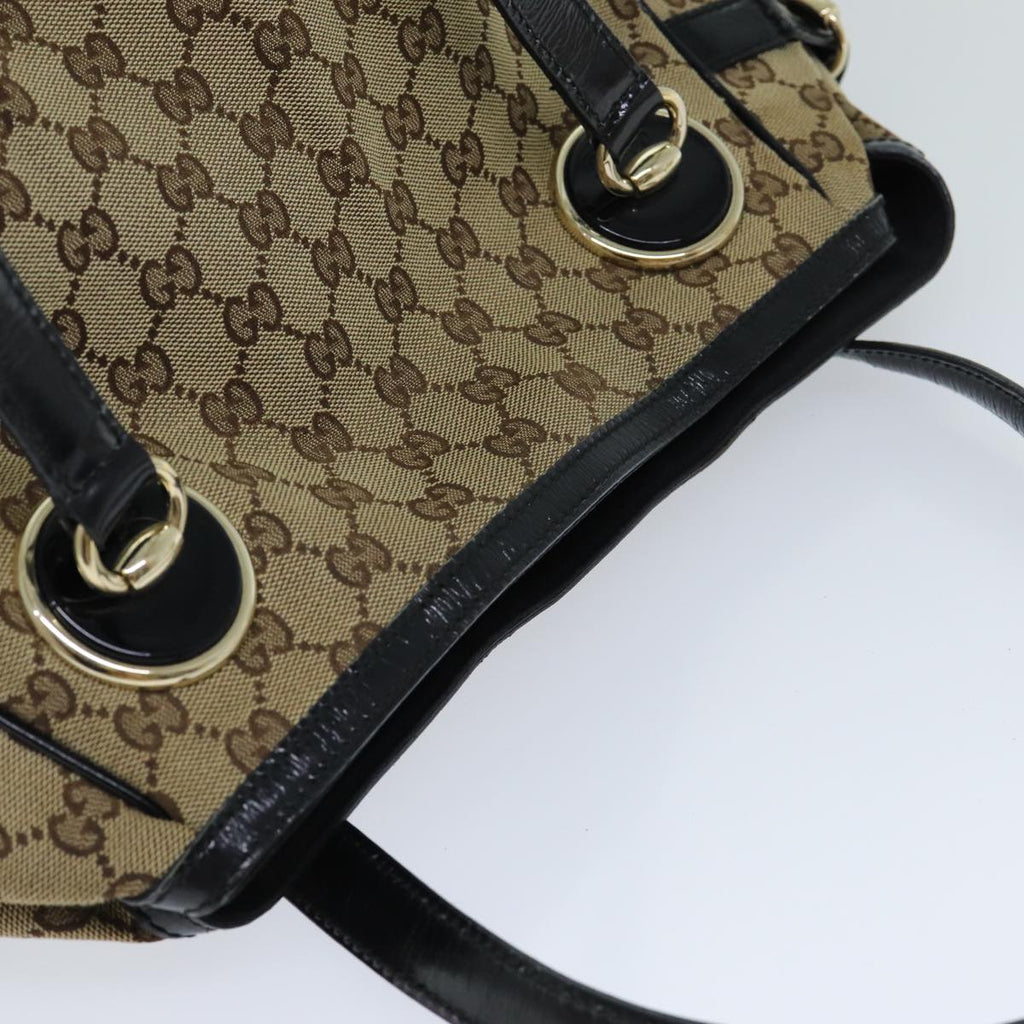 GUCCI GG Canvas Tote Bag Beige 203528 ac3019