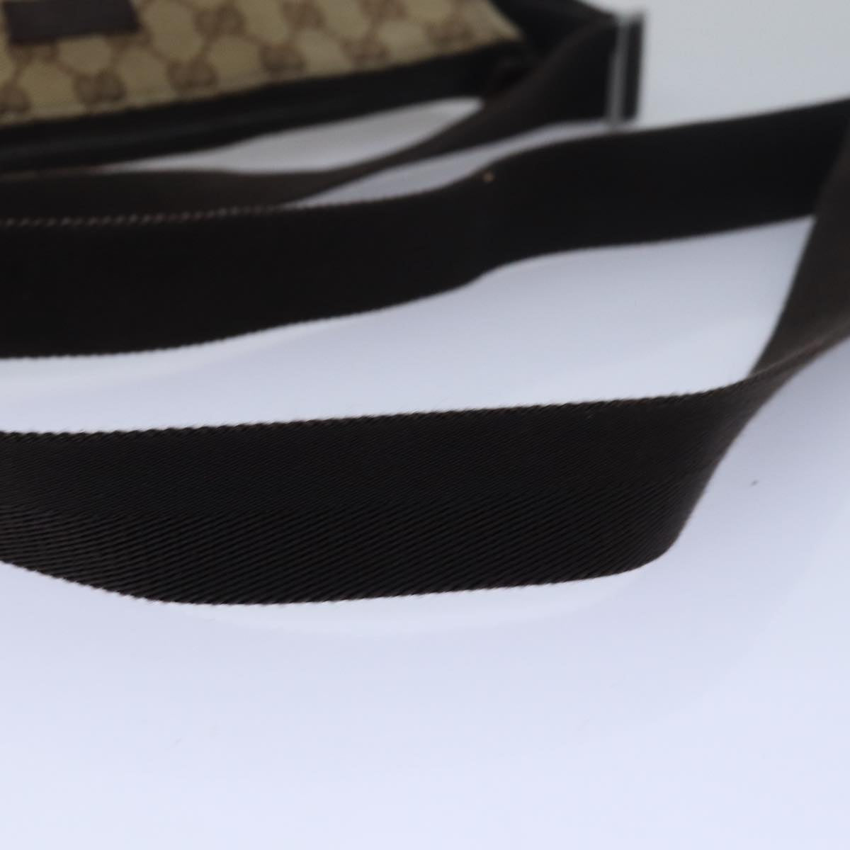 GUCCI GG Canvas Shoulder Bag Beige 114273 ac3045