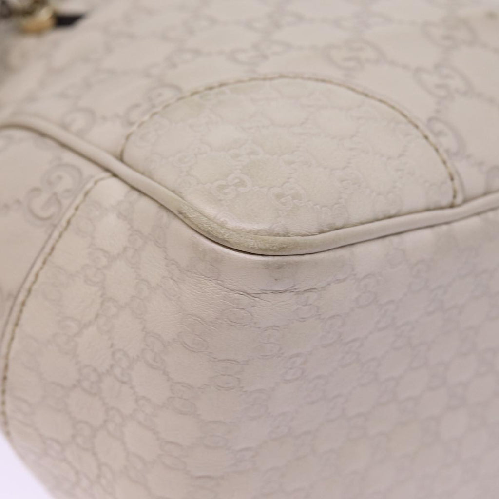 GUCCI GG Canvas Guccissima Tote Bag Beige 353119 ac3056