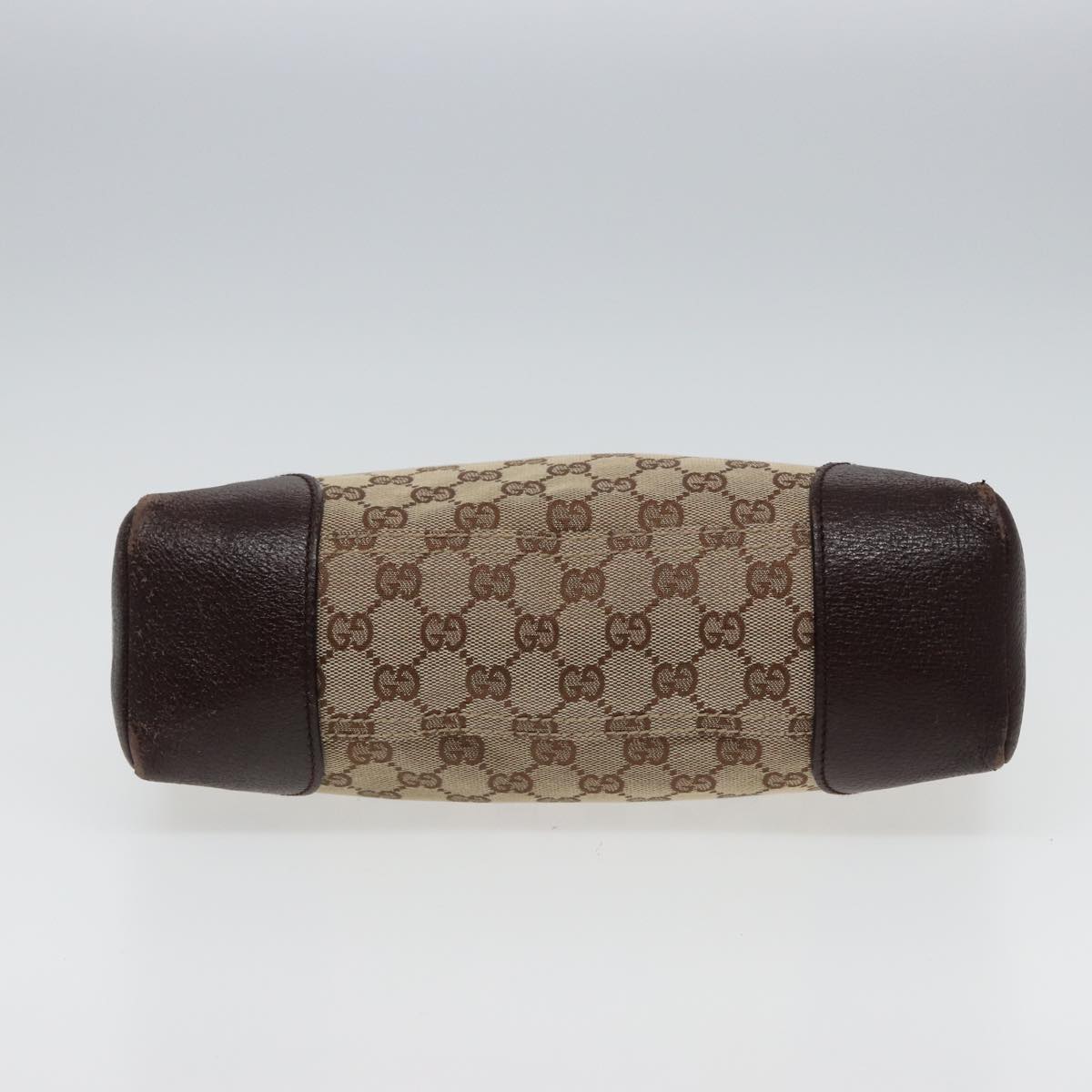 GUCCI GG Canvas Shoulder Bag Beige 114273 ac3058
