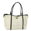 GUCCI GG Supreme Tote Bag PVC White 197953 ac3059