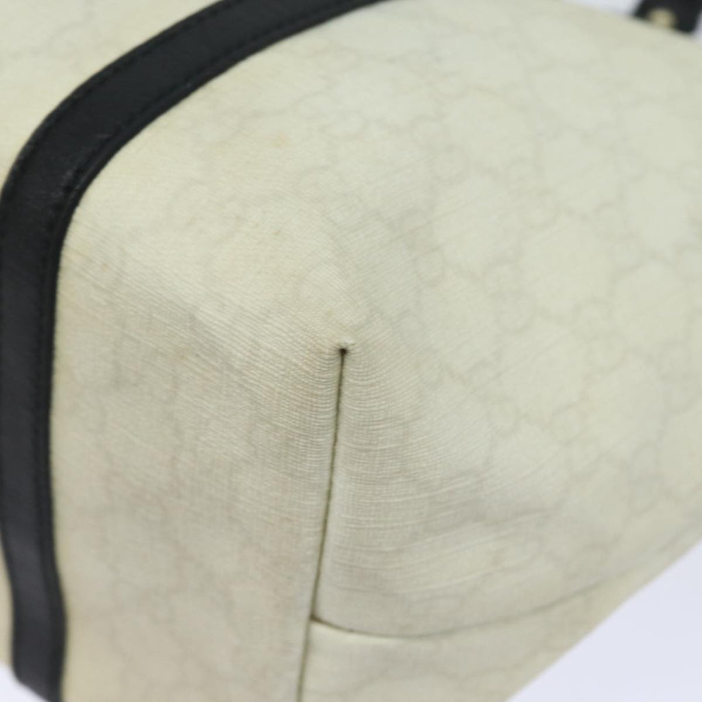 GUCCI GG Supreme Tote Bag PVC White 197953 ac3059