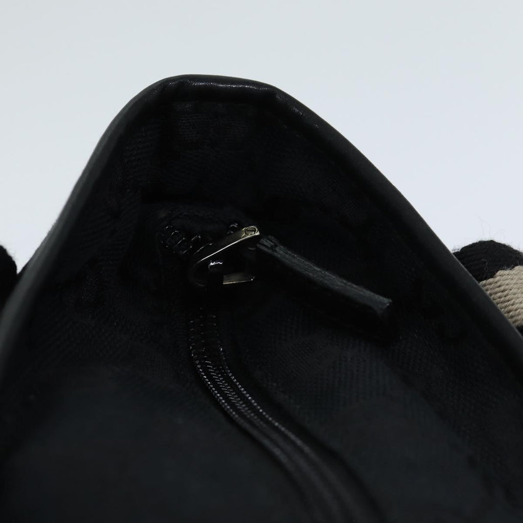 GUCCI GG Canvas Tote Bag Black 019 0402 ac3090