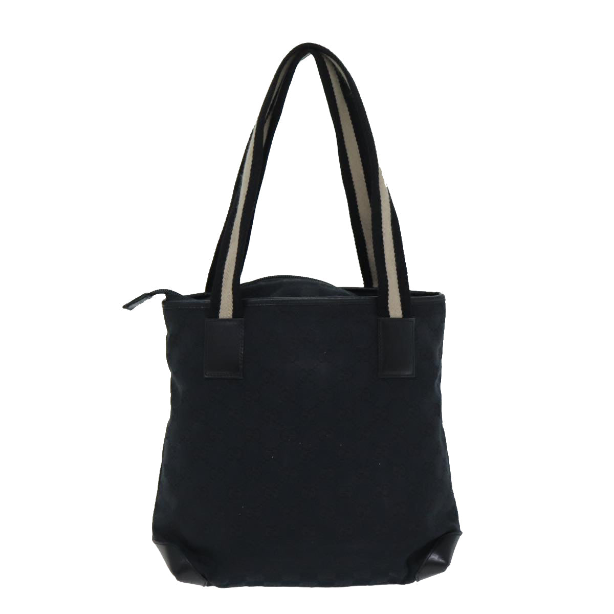 GUCCI GG Canvas Tote Bag Black 019 0402 ac3090