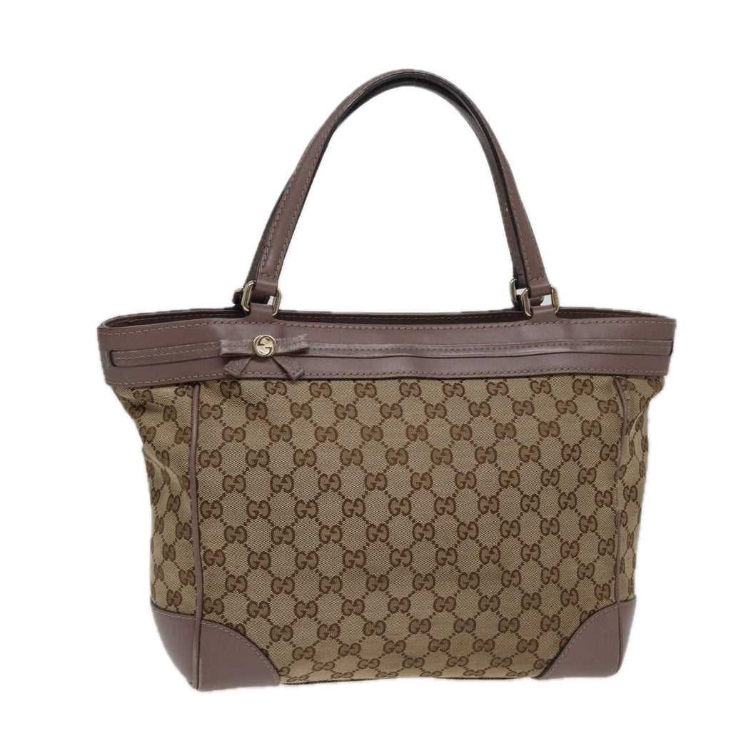 GUCCI GG Canvas Tote Bag Beige 257061 ac3097
