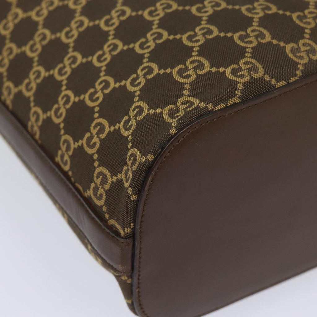 GUCCI GG Canvas Shoulder Bag Brown 001 4286 ac3098