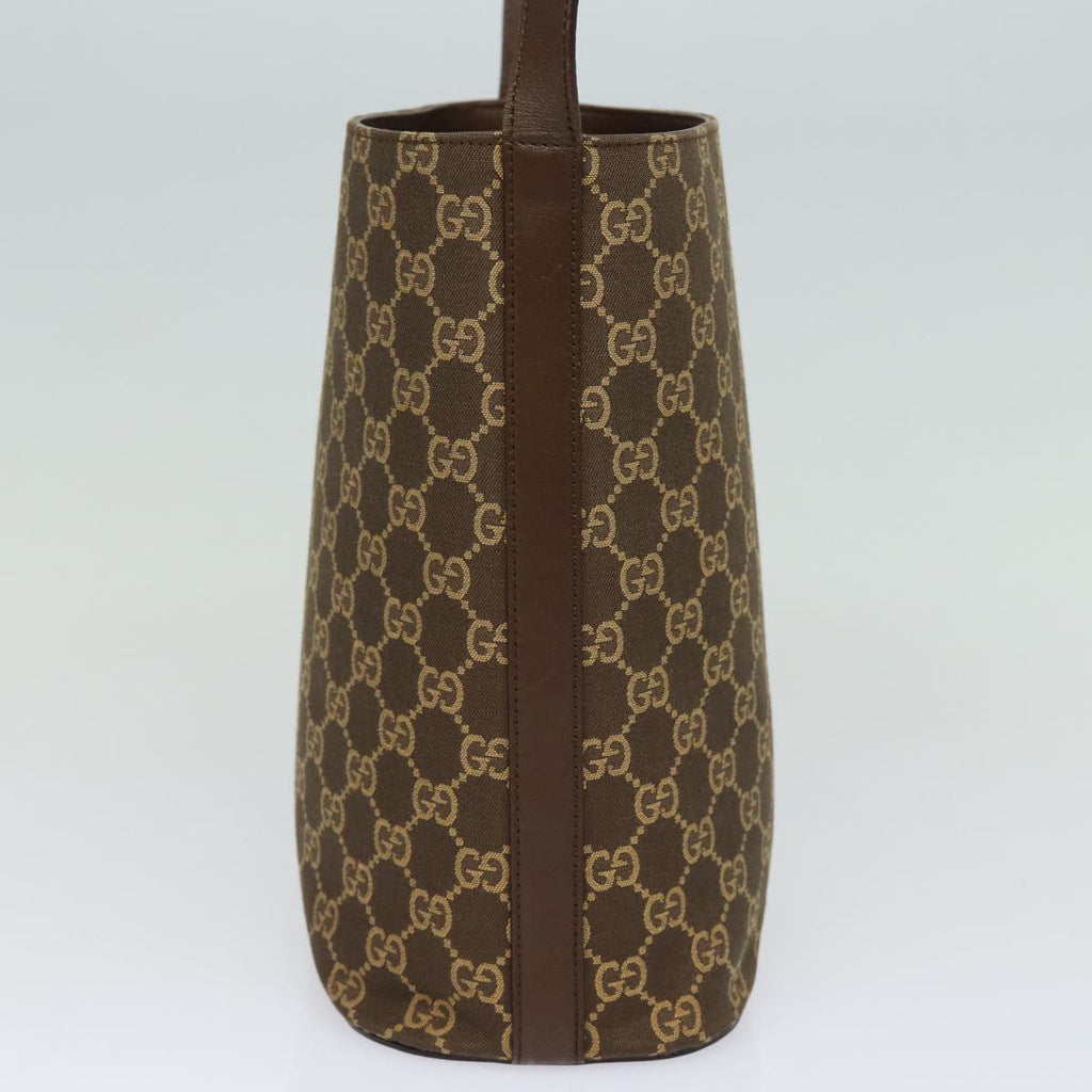GUCCI GG Canvas Shoulder Bag Brown 001 4286 ac3098