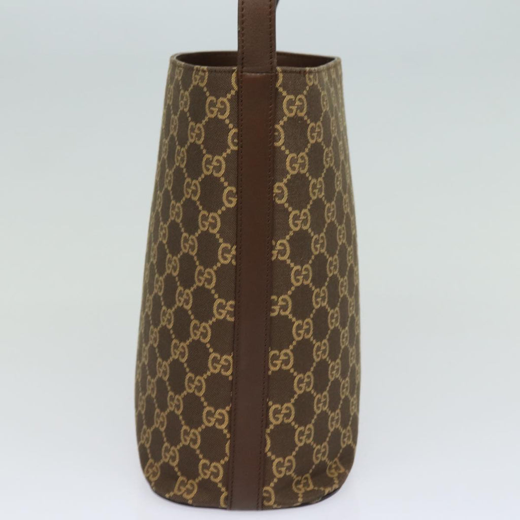 GUCCI GG Canvas Shoulder Bag Brown 001 4286 ac3098