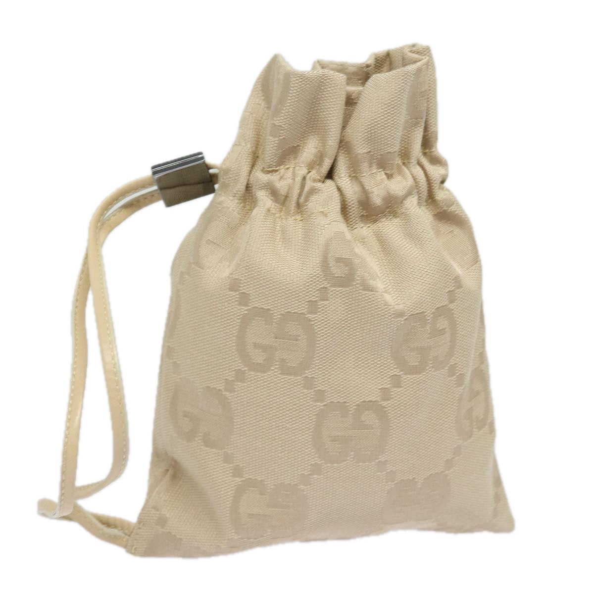 GUCCI GG Canvas Pouch Beige 039 1047 ac3102